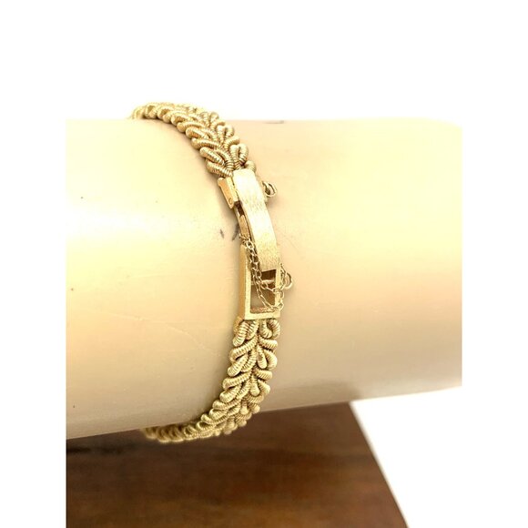 Jules Jurgensen Women's Watch Vintage Cocktail 14k Gold Diamond Swiss Quartz - Picture 11 of 15